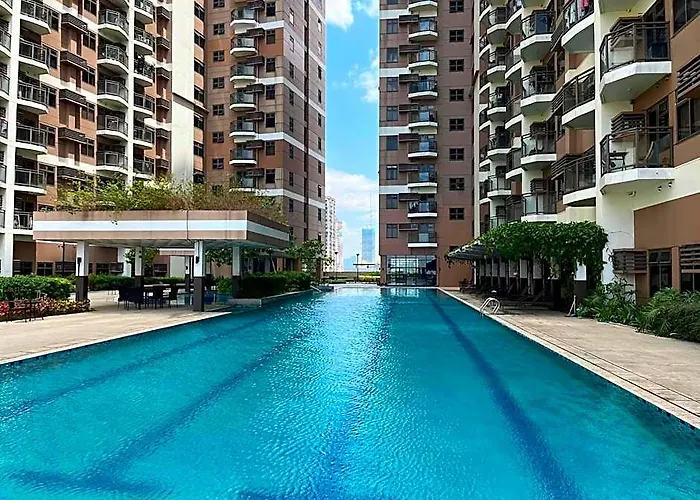 호텔 Bayfront In Pasay Near Naia Terminal, Picc, Star City, Moa And Us Embassy - Pet-friendly, Wi-fi & Netflix, Free Swimming Pool, Sauna, Work From Ready 마닐라