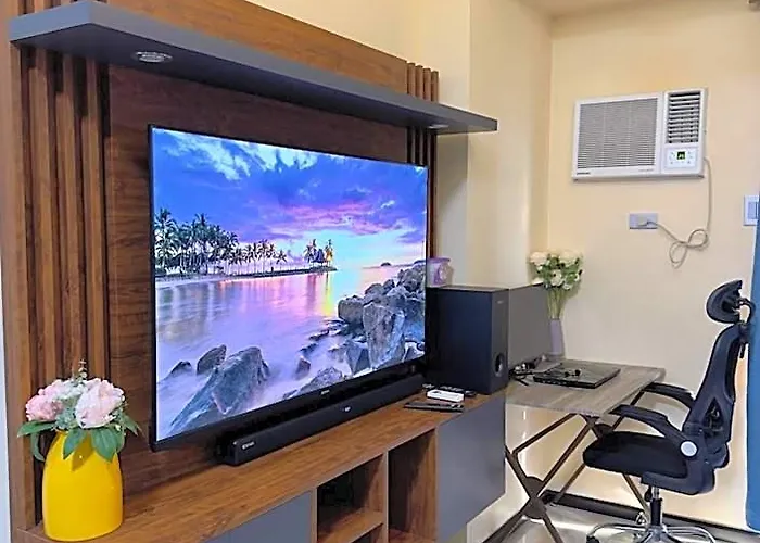 Bayfront In Pasay Near Naia Terminal, Picc, Star City, Moa And Us Embassy - Pet-friendly, Wi-fi & Netflix, Free Swimming Pool, Sauna, Work From Ready