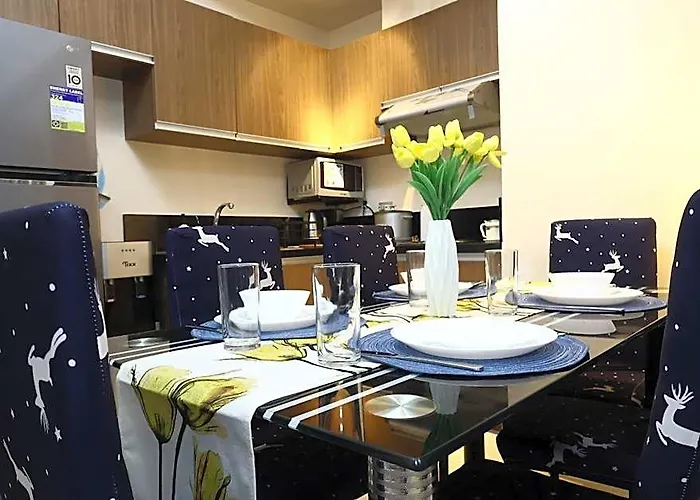 호텔 Bayfront In Pasay Near Naia Terminal, Picc, Star City, Moa And Us Embassy - Pet-friendly, Wi-fi & Netflix, Free Swimming Pool, Sauna, Work From Ready 마닐라